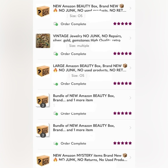 Custom order 6 NEW Amazon MYSTERY box, Brand New Items Only 📦 🔥 NO JUNK, 5 ⭐️‌ - Picture 2 of 15